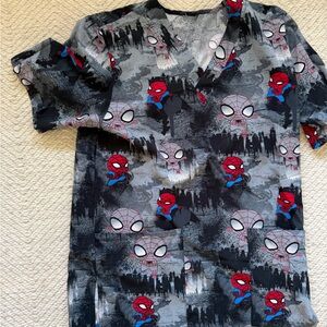 Spider-Man scrub top